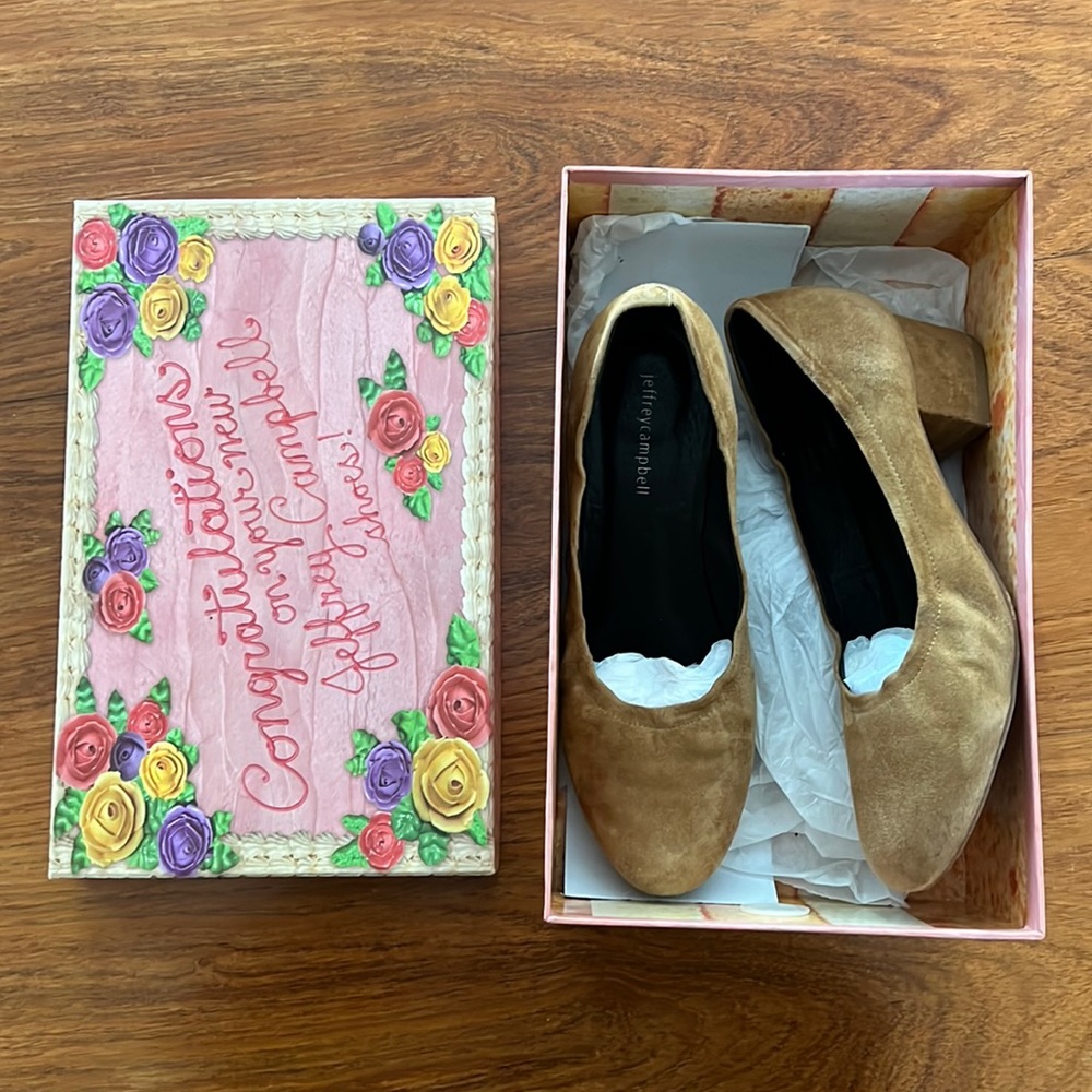 Jeffrey Campbell “Bitsie” Suede Heel